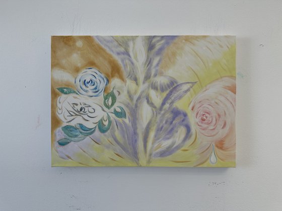 Cosmic flower bouquet