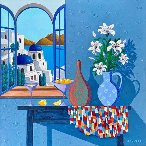 Santorini Blues