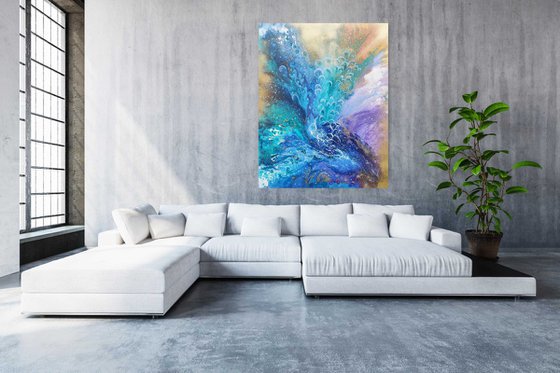 Day Dream - XL Original Abstract Painting