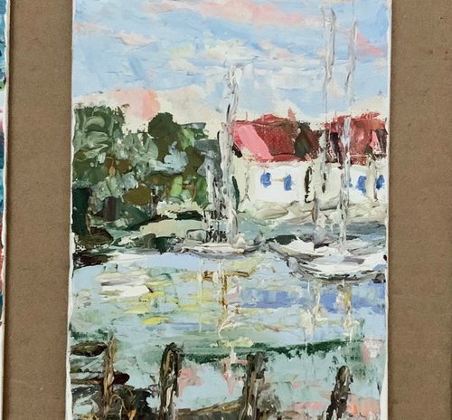 Summer landscape by Vilma Gataveckienė