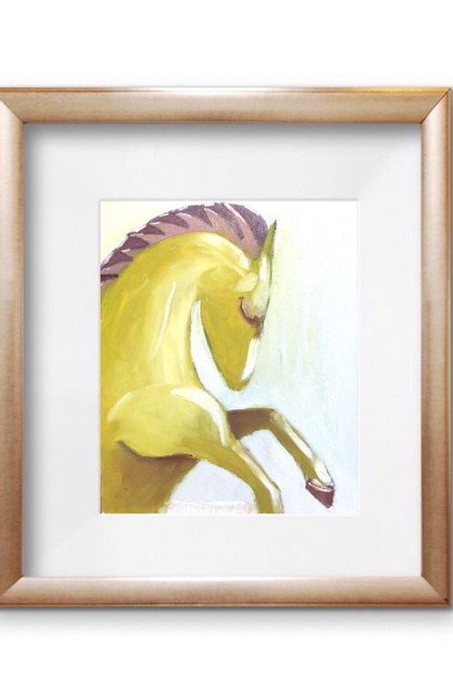 The Yellow Horse by Ryan  Louder