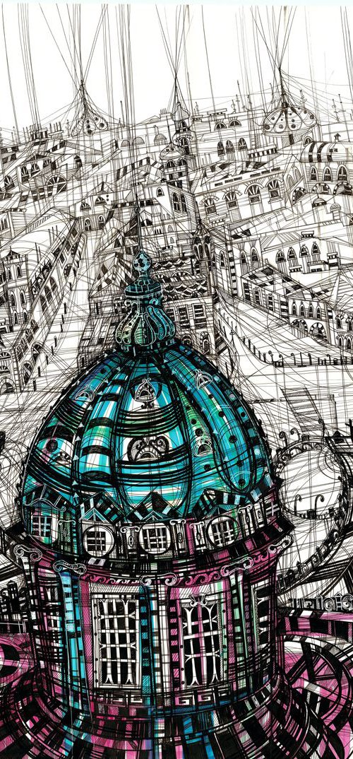 Kazansky Cathedral by Maria Susarenko