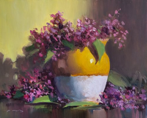 Lilac Bouquet by Pascal Giroud