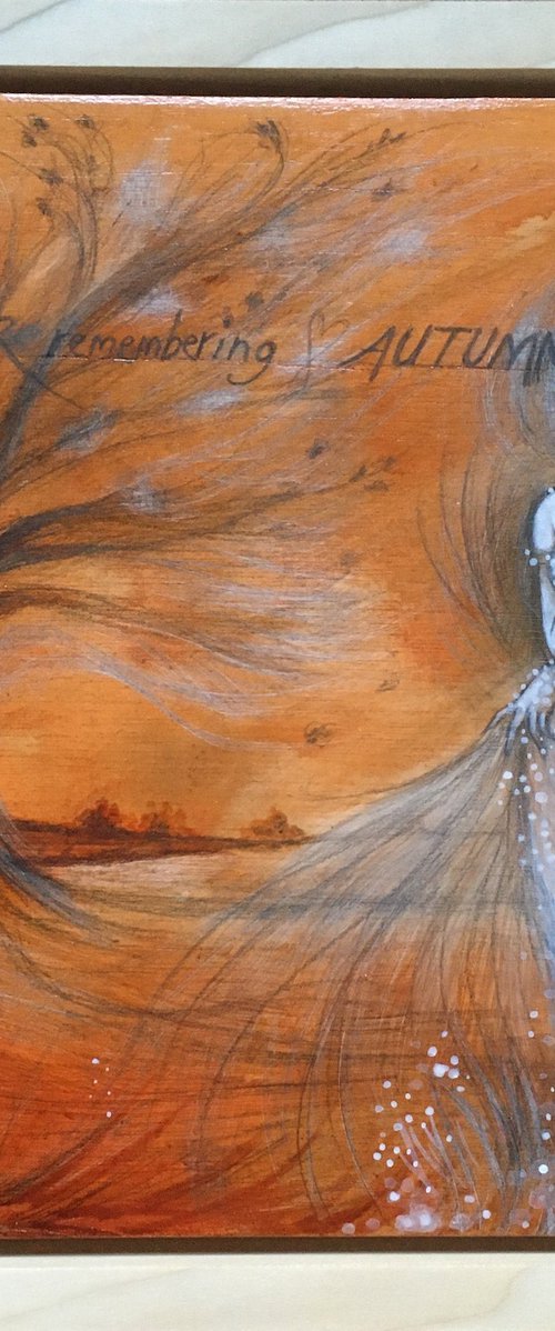 Winter Remembering Autumn Days by Phyllis Mahon