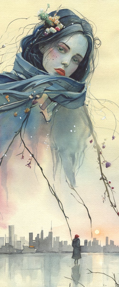 The Girl and the City by REME Jr.