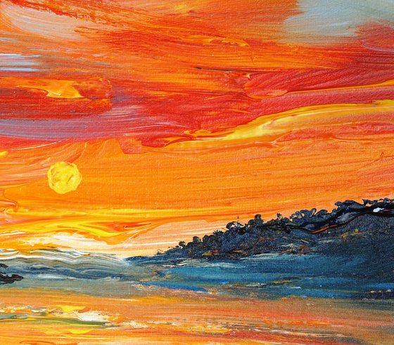 Romantic Evening Lake A 1