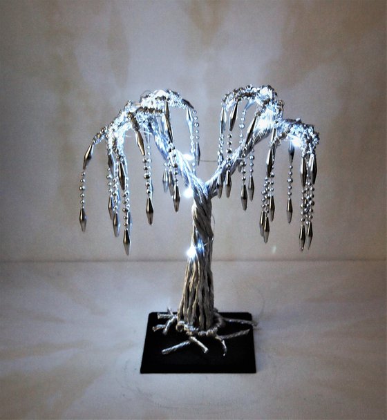 Silver Weeping Willow tree