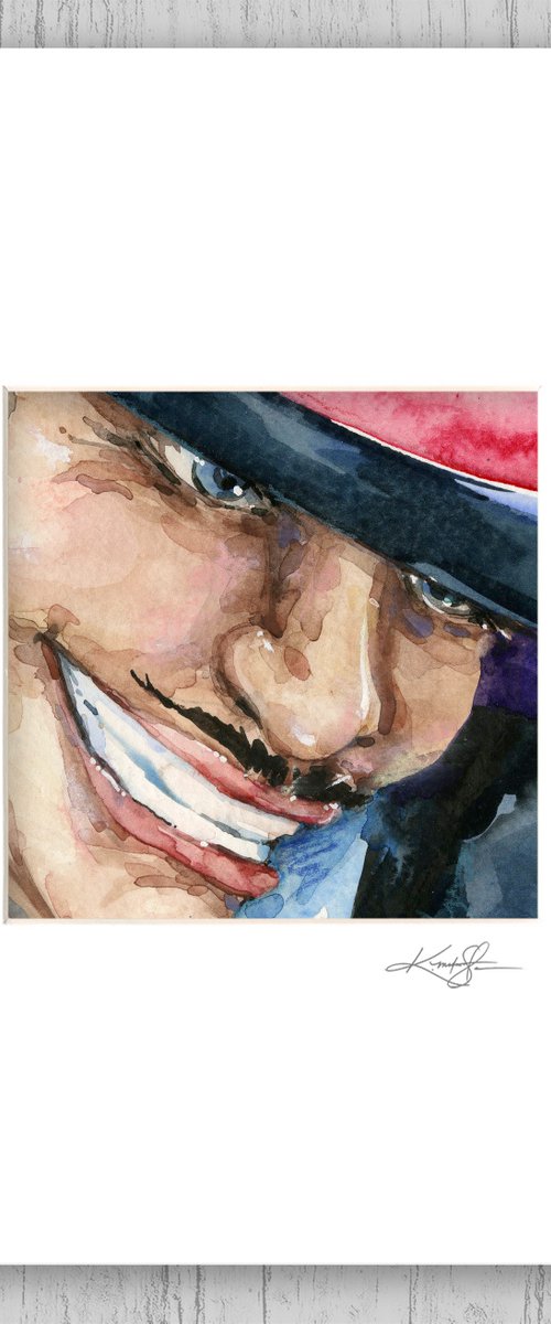 Mr. Mr. 2 - Watercolor painting by Kathy Morton Stanion by Kathy Morton Stanion