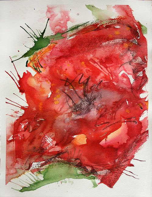 Triumph of Red, Color Expression by Salana Art Gallery