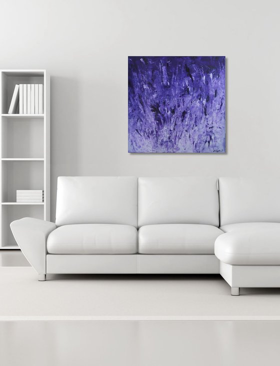 Purple Is The New Orange (80 x 80 cm) XL (32 x 32 inches)