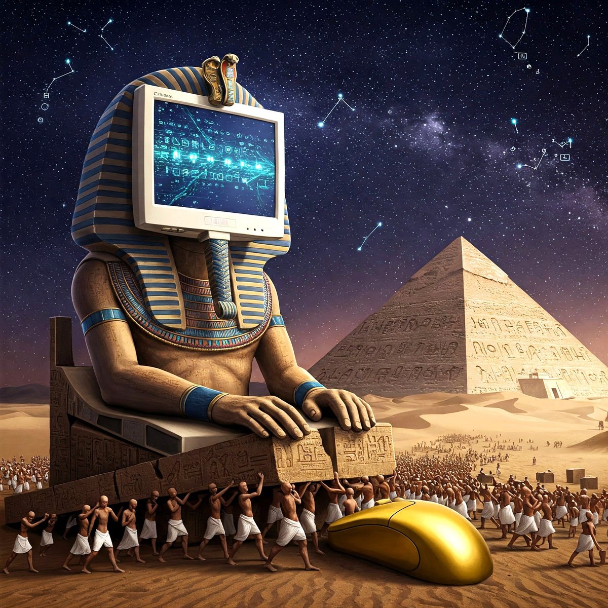 Photorealistic Cityscapes Giclee Print By Alessandro Butera, 39 X 39, Tutan Gemini: A.i., Original Artwork