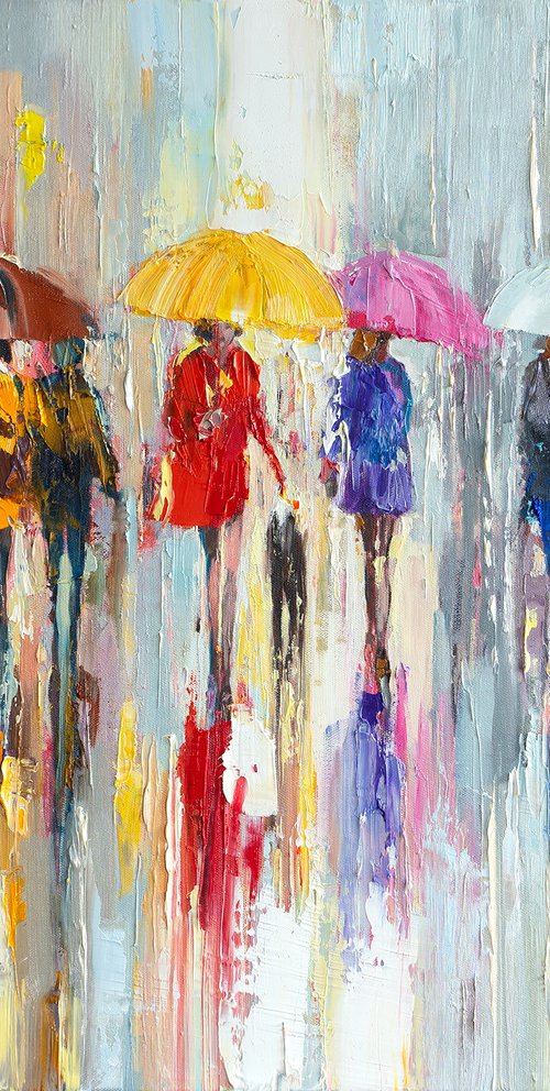 'City In Rain' by Ewa Czarniecka