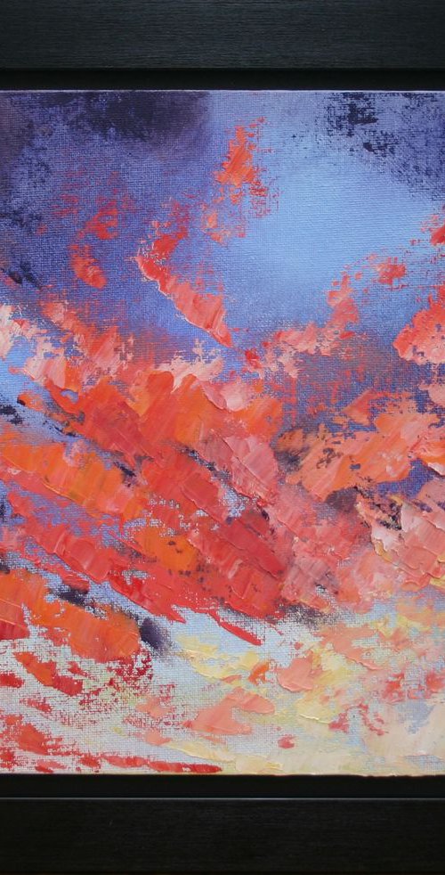 Holkham Fire Sky I by Kate Willows