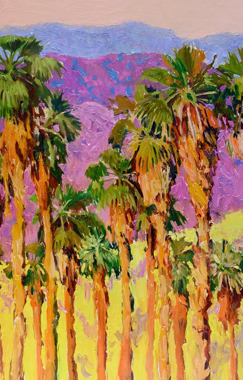 Desert Palm Trees by Suren Nersisyan