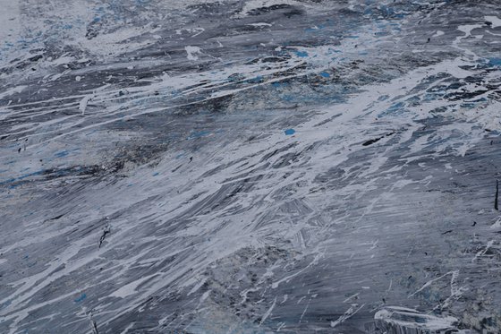 Blue Black White