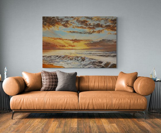 THE MAGIC OF AN OCEAN SUNSET