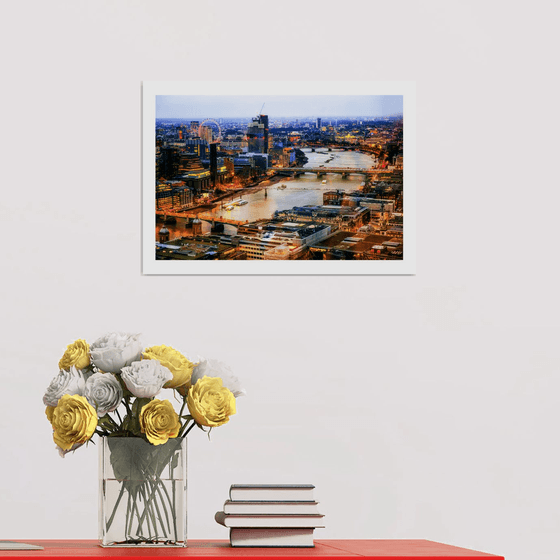 London Views. Limited Edition 1/50 15x10 inch Photographic Print