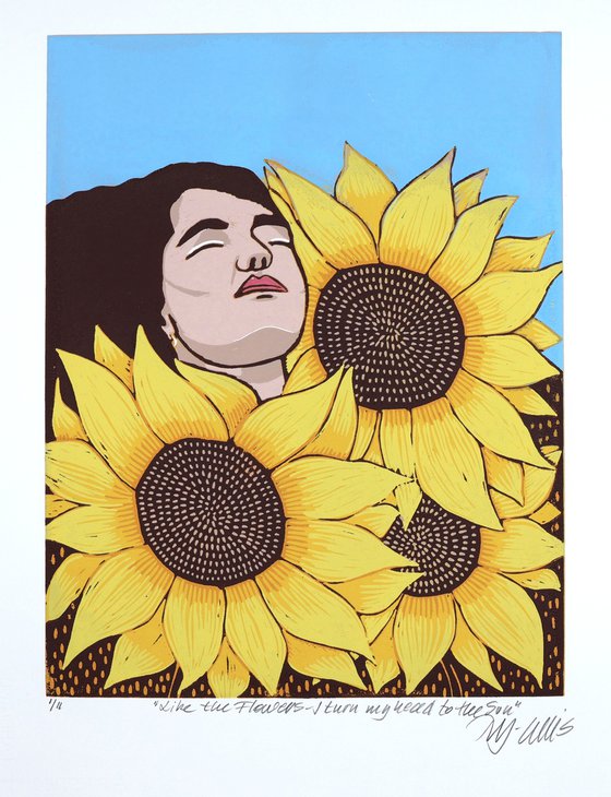 Like the Flowers - I turn my head to the sun