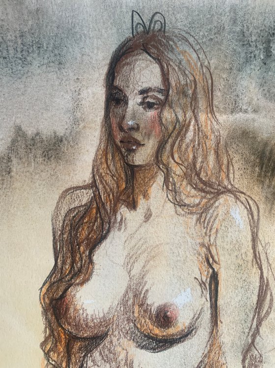 Nude art «Beautiful woman»