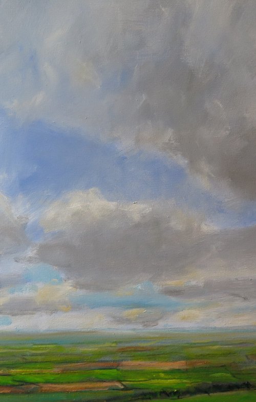 Wolds Sky, April 25 by Malcolm Ludvigsen