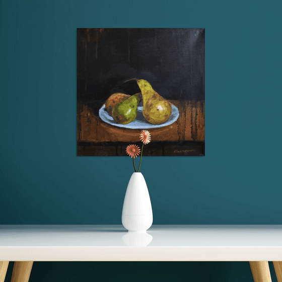 Still life # 2. Pears.