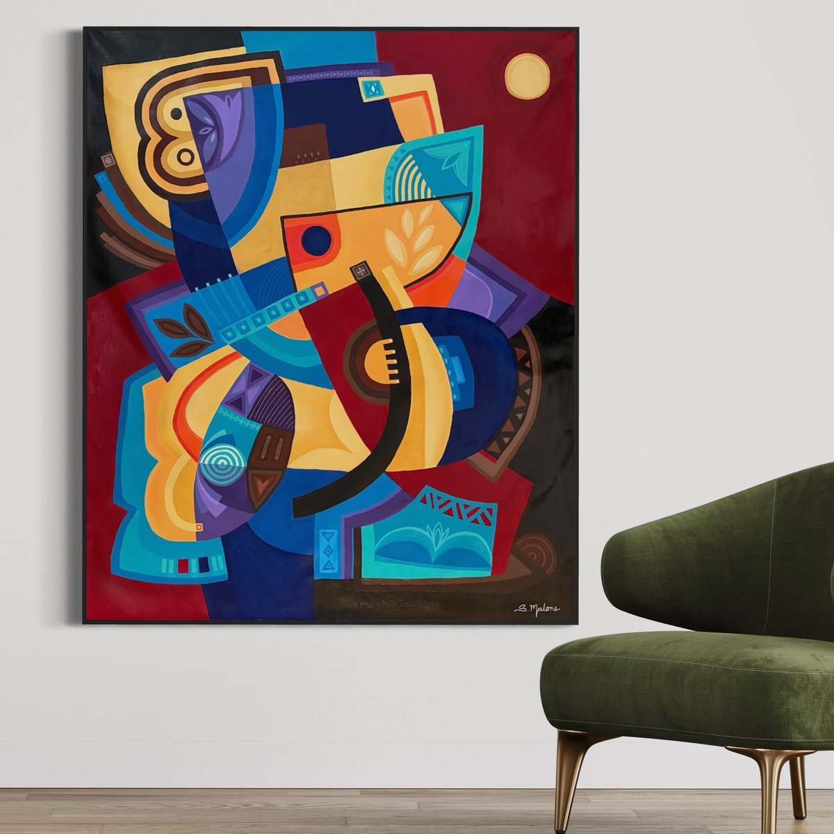 Play Me A Melody By Samantha Malone, 39 X 47, Artwork For Sale On Artfinder