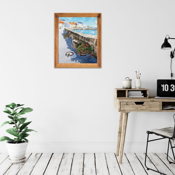 st monans harbour scene #1