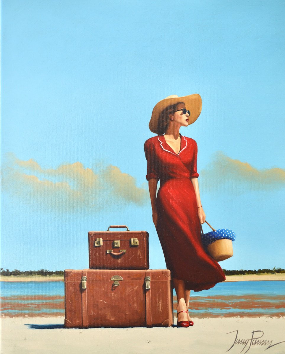 Questionable Travel Plans By Johnny Popkess, 16 X 20, Artwork For Sale On Artfinder
