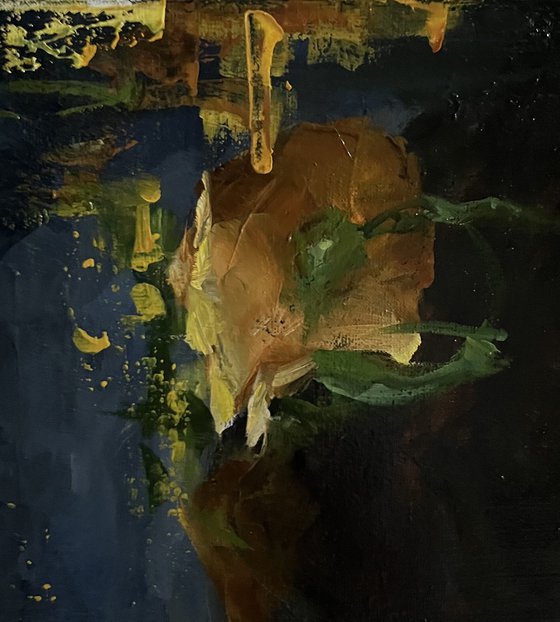 STRENGER AND YELLOW ROSES