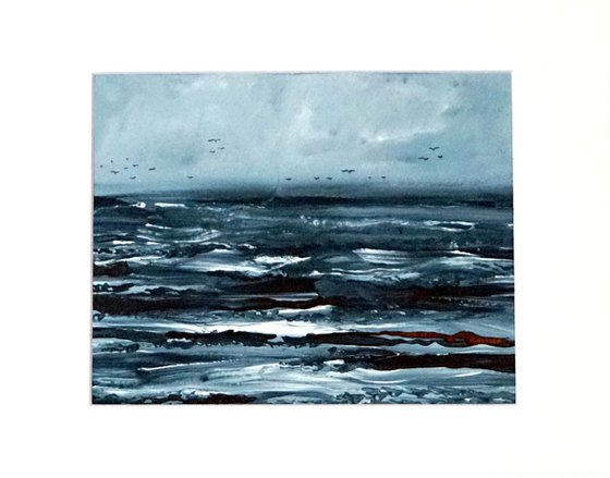 Grey Sky Seascape