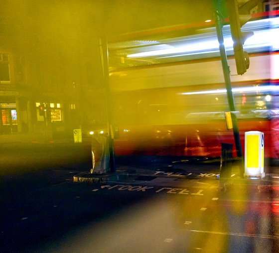 Night Bus 1/20  12"X8"