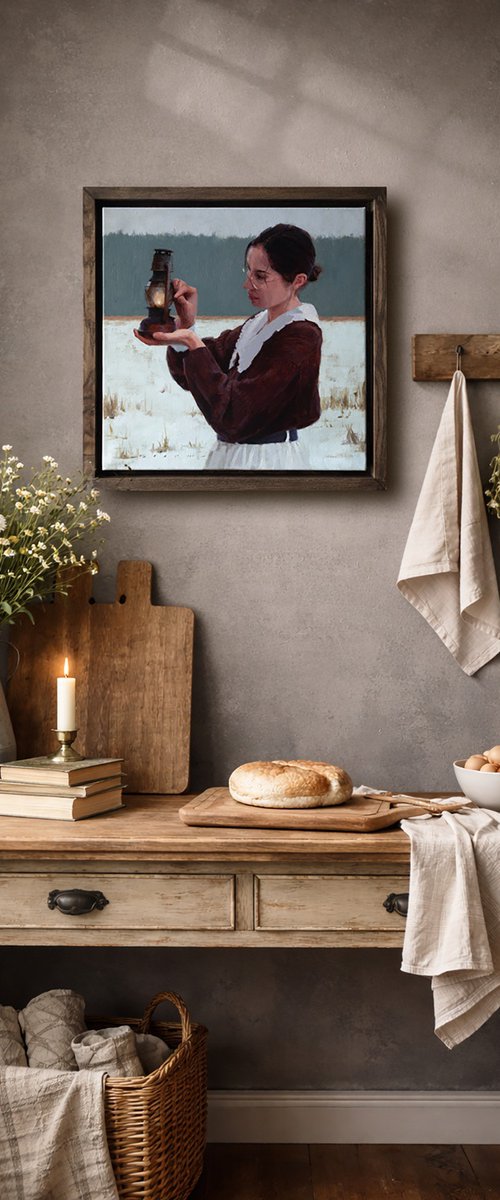 “Oil Lantern” by ROSTYSLAV MALYSH