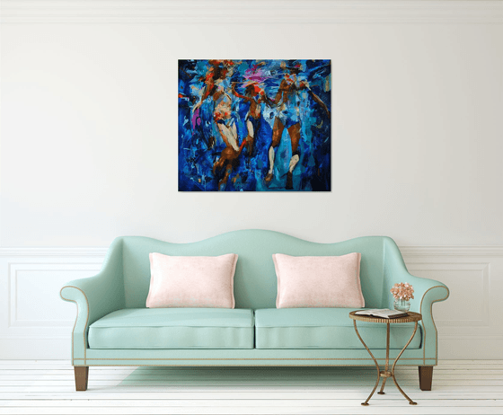 The light gathered in waves