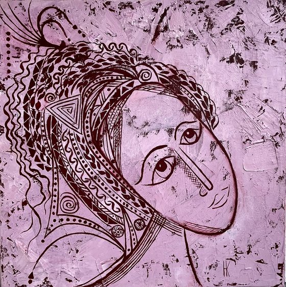 Woman Portrait Painting