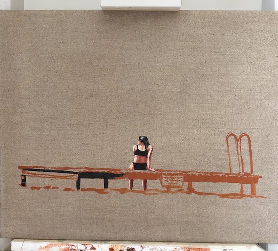 Girl on the Pier