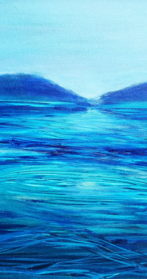 Painting | Acrylic | Lake by Skaidre Butnoriute