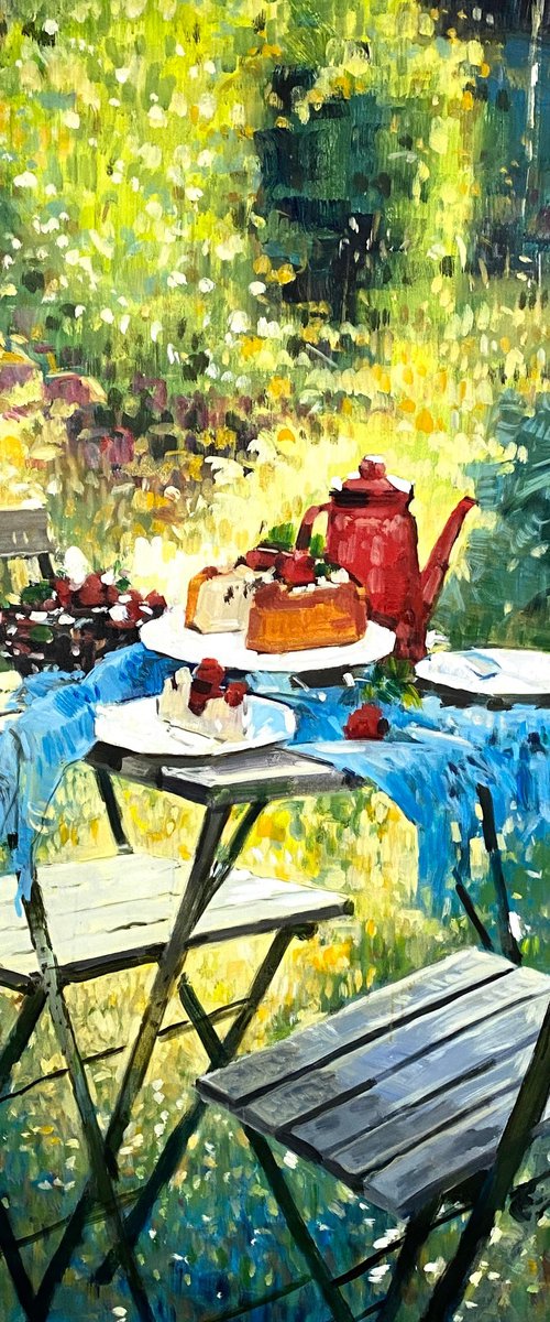 Garden Breakfast by Paul Cheng