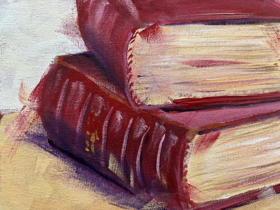 Vintage Books Still Life