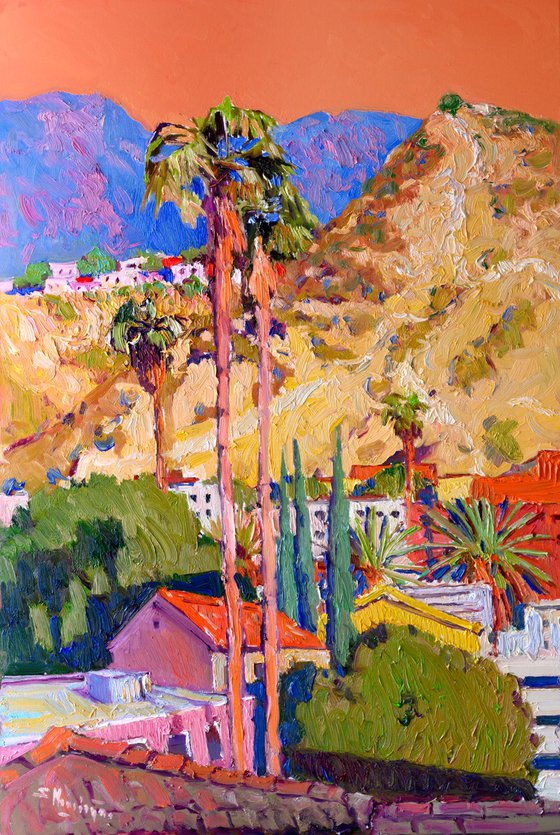 Landscape with Two Palms, Hollywood
