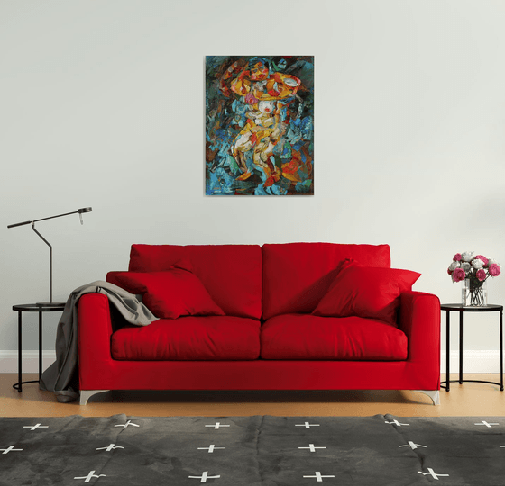 Nudity. 90x70