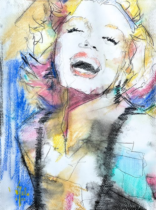Marilyn Monroe by Victor de Melo
