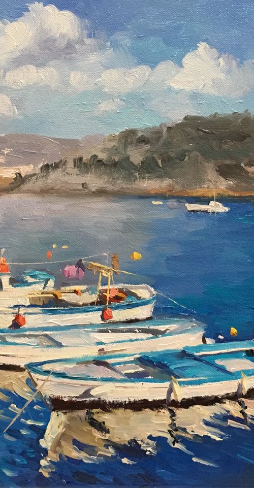 Italy Landscape - 2 by Ling Strube