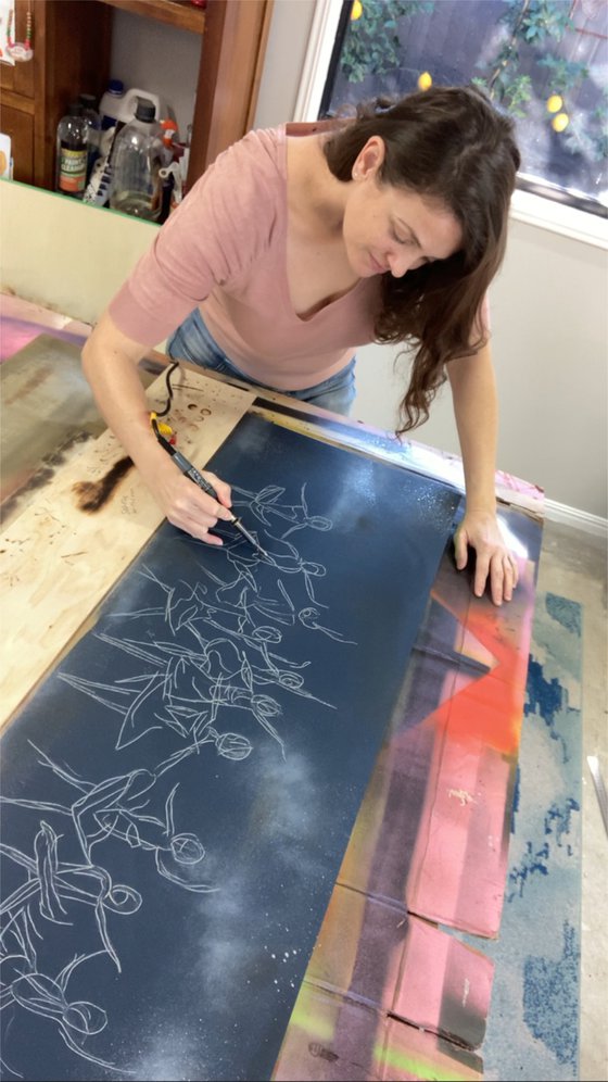 Shards of Grace by Lumière 104.5cm x 79cm