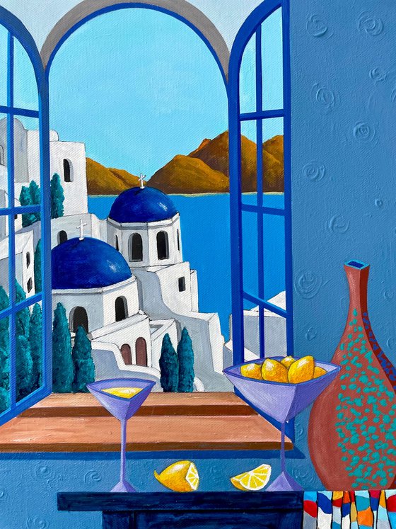 Santorini Blues