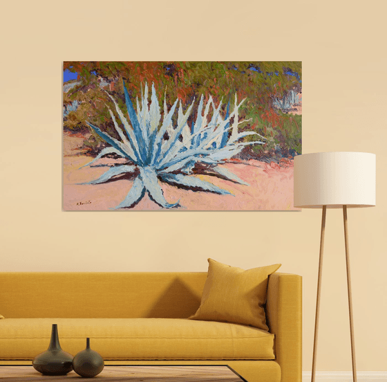 Agaves in the Desert