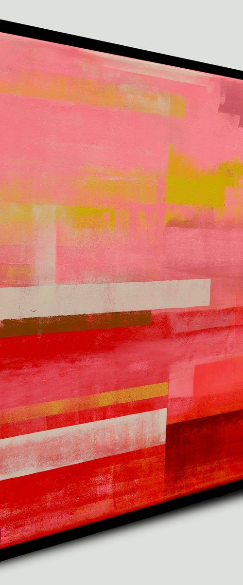 Untitled in Red by Ronald Hunter