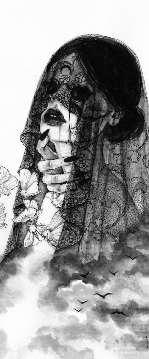 Veil between Worlds by Doriana Popa