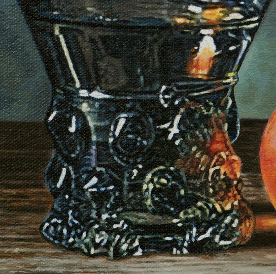 Glass an Pomegranate