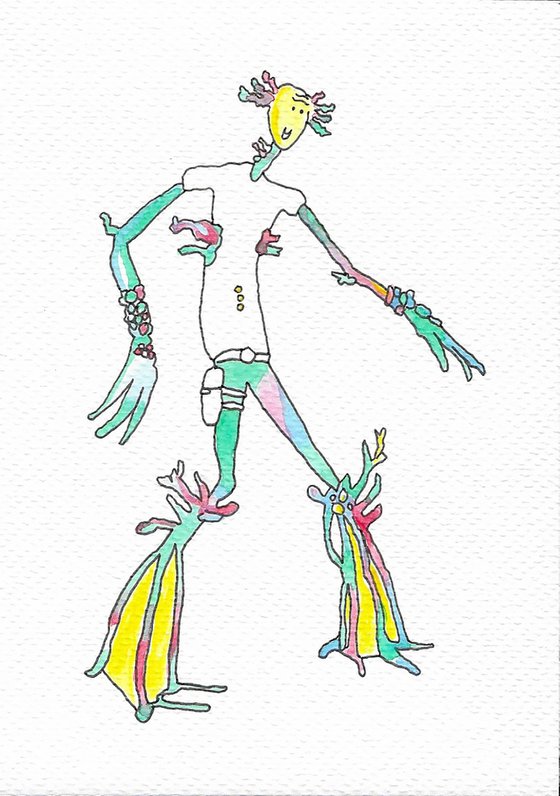 SPONGIA FUNGIA (Murkmyre book original illustration)