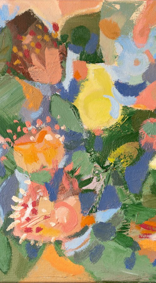 Blooms in Brushstrokes 10 by Joseph Villanueva